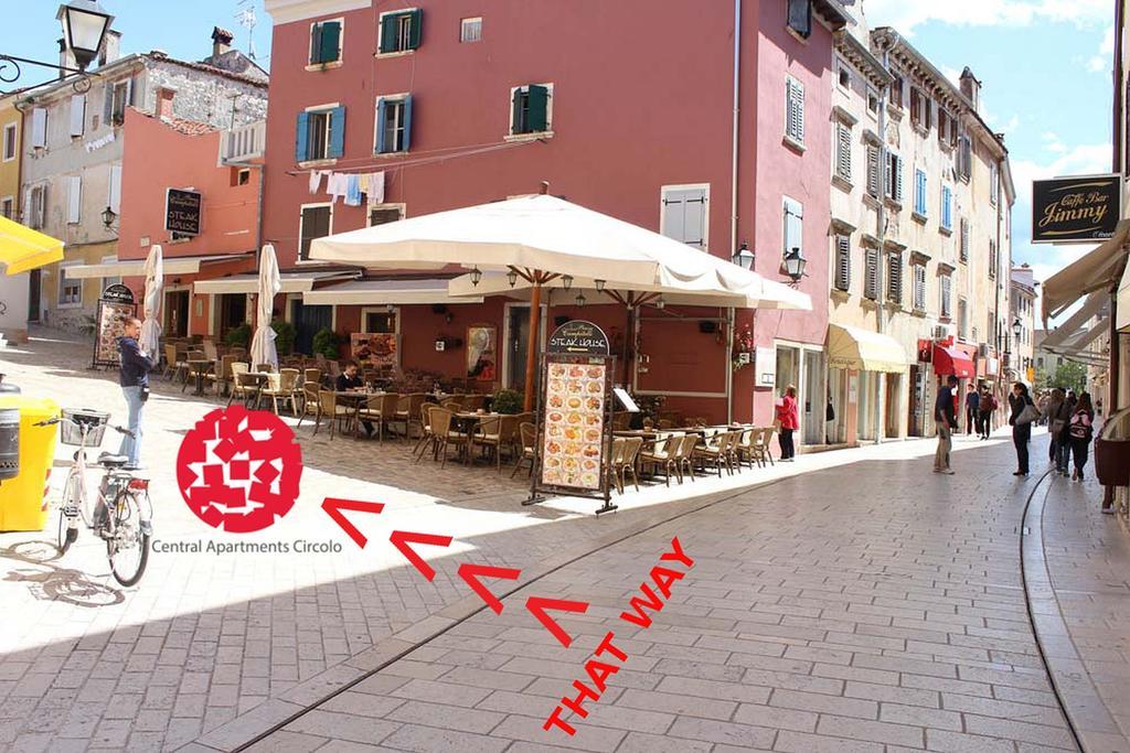 Central Apartments Circolo Rovinj Exterior photo